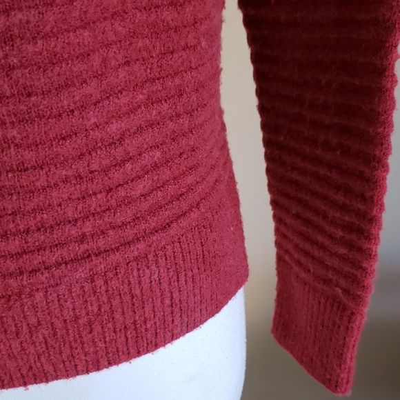 New Madewell  Belmont Mock Neck Sweater in Coziest Yarn Size XXS - Picture 4 of 9